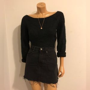 Off-the-Shoulder Sweater